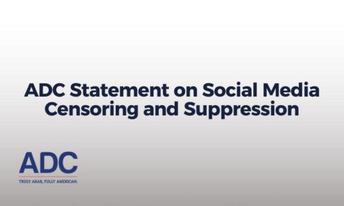 ADC Statement on Social Media Censoring and Suppression