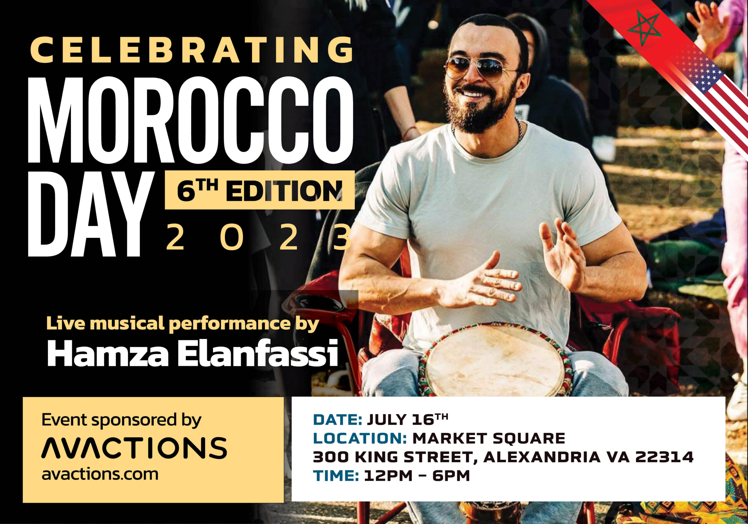 Join ADC at Moroccan-American Heritage Festival image