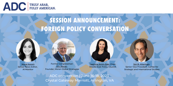 Moderator Announcement: Shifting Sands: Waning U.S. Influence in the Middle East image